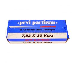Partizan PPU  8x33 / 7,92x33 FMJ 124grain
