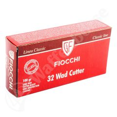 FIOCCHI  .32 S&W Long WC Blei 100 grain