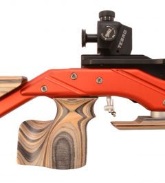TESRO Matchluftgewehr RS 100 Basic rot Pressluft, 4,5mm 