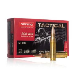 NORMA TAC  .308 Winch FMJ 9.5g  147grain  400er Pack