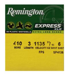 Remington Schrotpatrone  410/76, Express  No.6  2,7mm