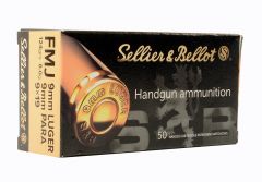 SELLIER & Bellot 9mm Luger/ Para VM 8,0g/124grain 