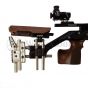 TESRO Matchluftgewehr RS 100 Signum Auflage-Gewehr Black Nussbaum  Pressluft, 4,5mm 