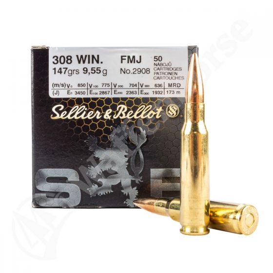 SELLIER&BELLOT .308 Winchester VM  9,55g